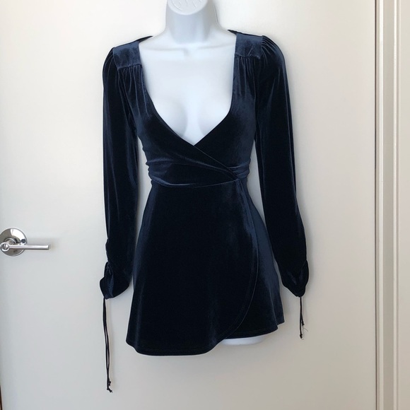 Urban Outfitters Pants - Navy Blue short romper